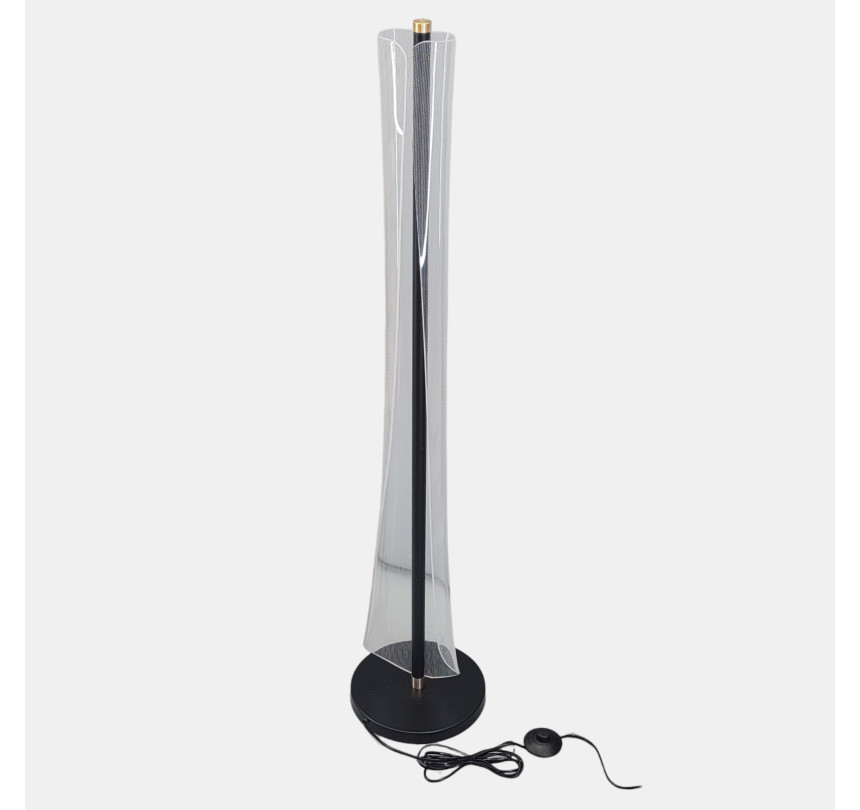 Торшер № T100F BK+GD